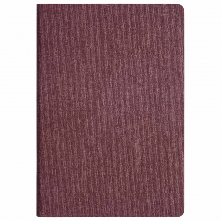 Ежедневник недатированный, Portobello Trend, TWEED, 145х210, 256 стр, бургунди