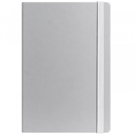 Ежедневник недатированный Marseille soft touch BtoBook, серый (без упаковки, без стикера)