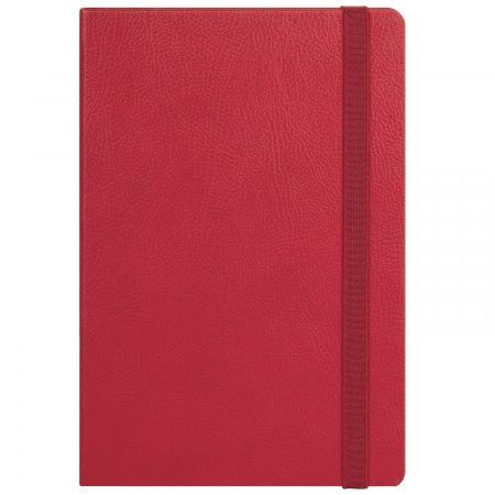 Ежедневник недатированный  Marseille BtoBook, красный (без упаковки, без стикера)