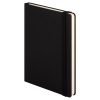Ежедневник недатированный  Marseille soft touch BtoBook, черный (без упаковки, без стикера)