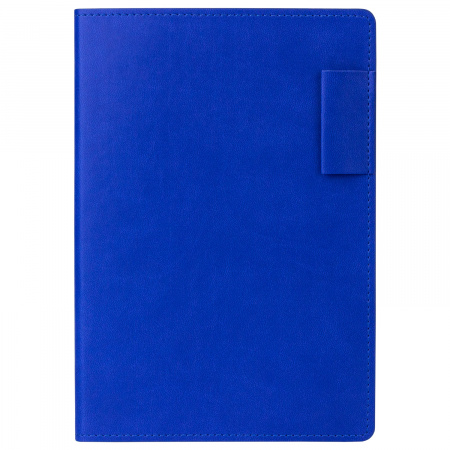 Ежедневник Portobello Trend, In Color Latte Ultramarine, недатированный, ярко-синий/серебро